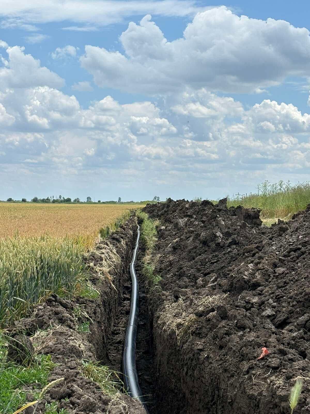 Водопроводно трасе за макари — с. Боздуганово
